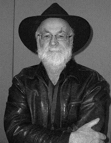 A photo of Pratchett from 2009.